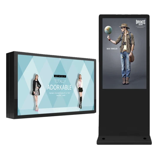 55 인치 LCD 주유소를 위한 옥외 방수 주유소 디지털 방식으로 Signage 영상 광고 스크린